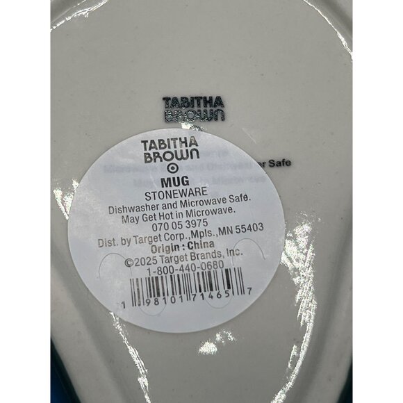 Tabitha Brown Avocado Shaped Ceramic Mug Stoneware Novelty Drinkware - Picture 6 of 7